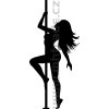 Samolepka Poledance 05