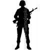 Samolepka - Voják 05
