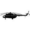 Samolepka - Vrtulník Mi 8