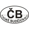 Samolepka - PZ - České Budějovice - ČB