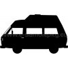 Samolepka - VW Transporter T3 Westfalia