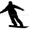 Samolepka - Snowboardista 09