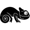 Samolepka - Chameleon 04