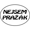 Samolepka - Nejsem pražák