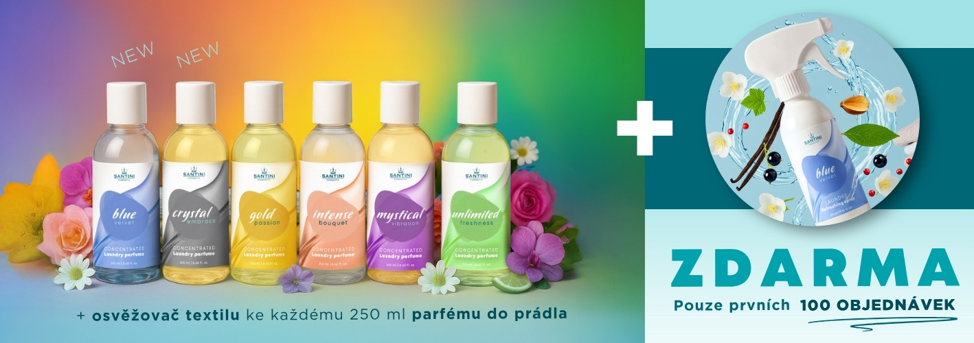 Parfémy na praní | Vůně do pračky | Parfémy do pračky na e-santini.cz