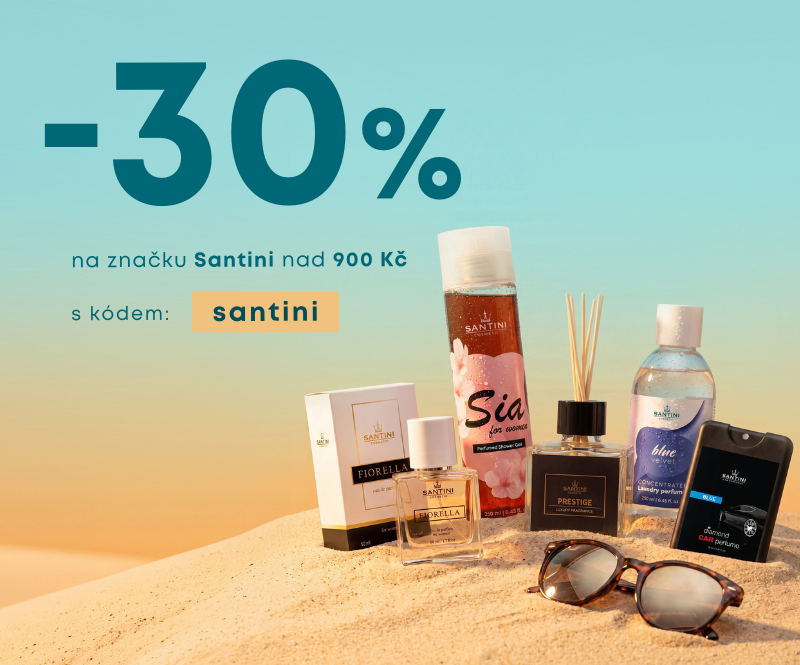Santini sleva - sleva na parfémy a kosmetiku | e-santini.cz