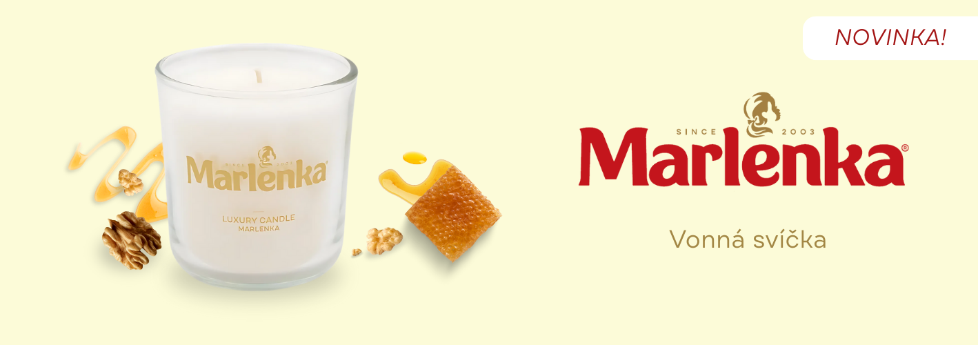 Luxusní vonná svíčka MARLENKA® na e-santini.cz