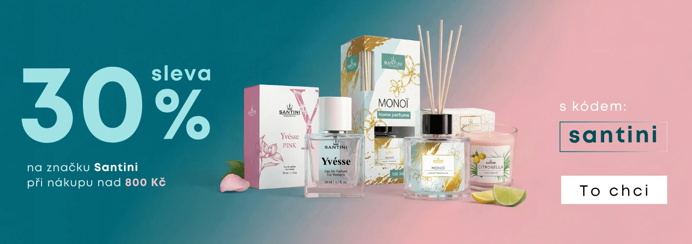 Santini sleva - sleva na parfémy a kosmetiku | e-santini.cz