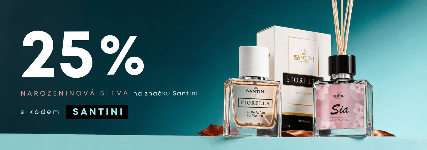 Santini sleva - sleva na parfémy a kosmetiku | e-santini.cz