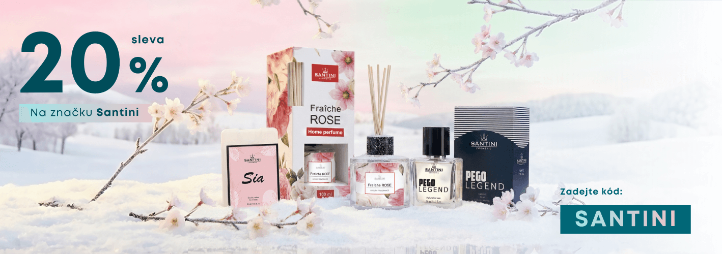 Santini sleva - sleva na parfémy a kosmetiku | e-santini.cz