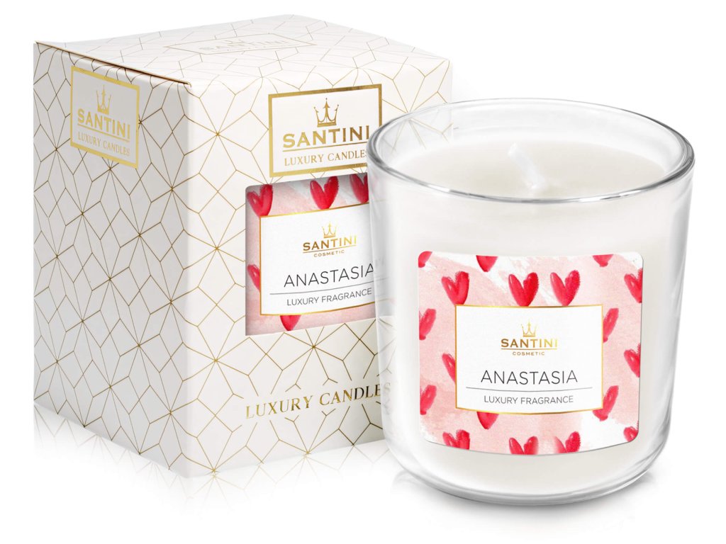 Luxusní svíčka SANTINI - Anastasia, 200g