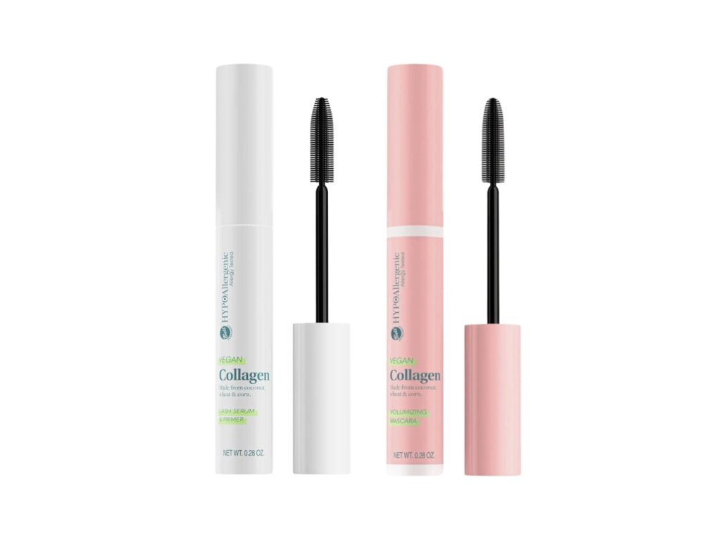 Zvýhodněný set Vegan Collagen - Řasenka a sérum na řasy