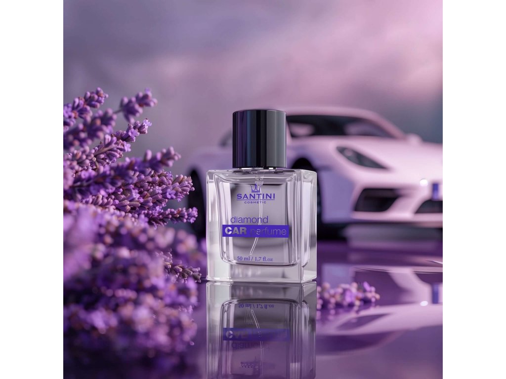 santini cosmetic diamond lavender vune do auta