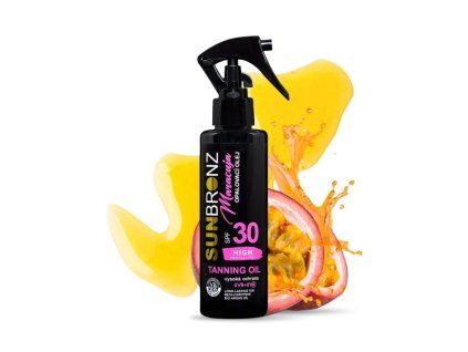 Opalovací olej SUN BRONZ SPF 30 - Maracuja