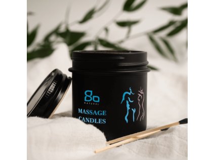 Masážní svíčka Natural 140 g - Ylang ylang, pačuli, jasmín