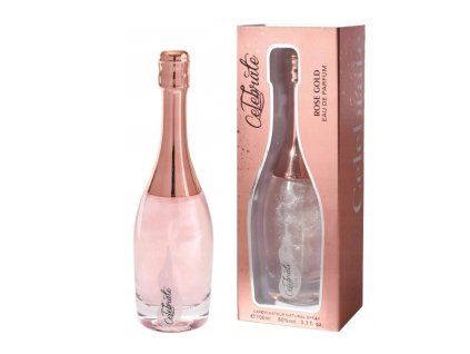 Dámský parfém Sellion Celebrate Rose Gold se třpytkami 100 ml