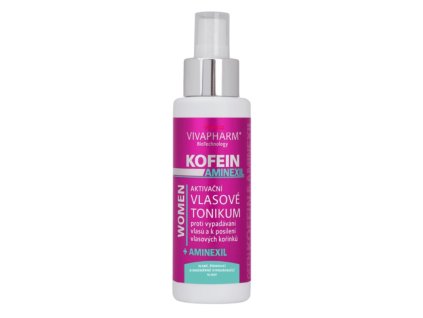 Aktivační vlasové tonikum pro ženy KOFEIN+AMINEXIL 100 ml