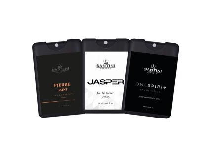 Set unisex mini vůní 3x 18 ml - Jasper, One Spirit, Pierre Saint