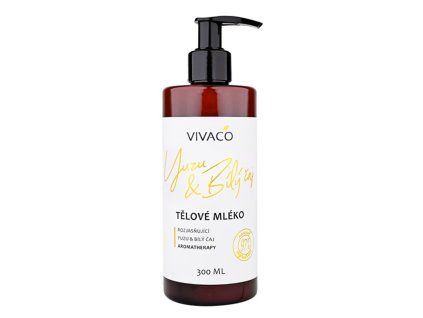 Tělové mléko Vivaco 300 ml - Yuzu a Bílý čaj