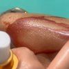 Opalovací voda SUN BRONZ s třpytivým efektem - Piña Colada