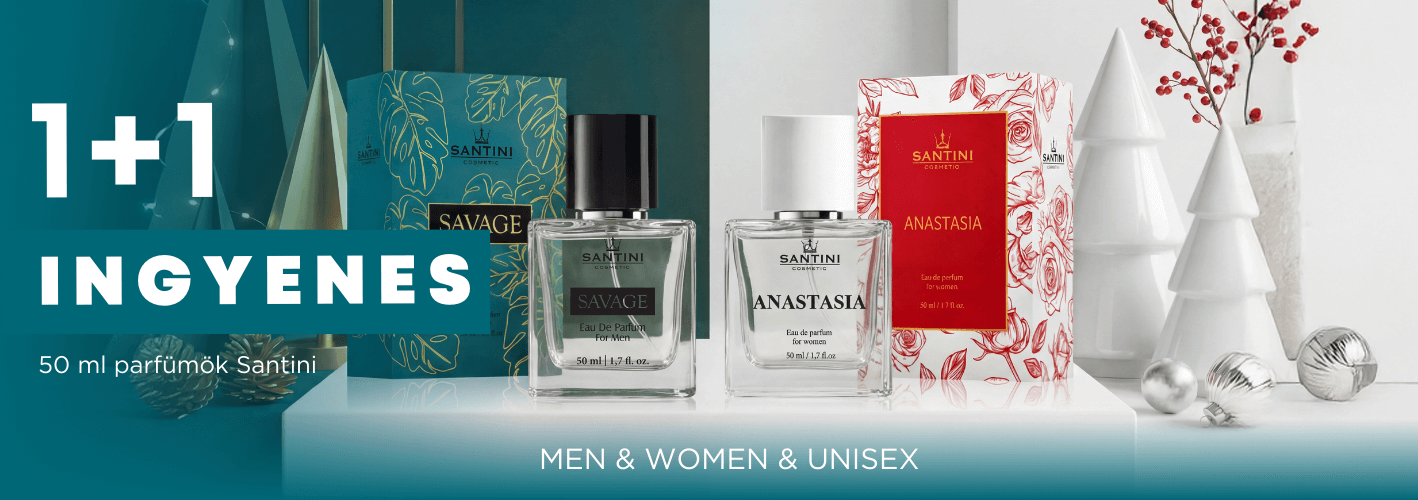 Santini Parfüm 1+1 Ingyenes | Parfümök az e-santini.hu oldalon