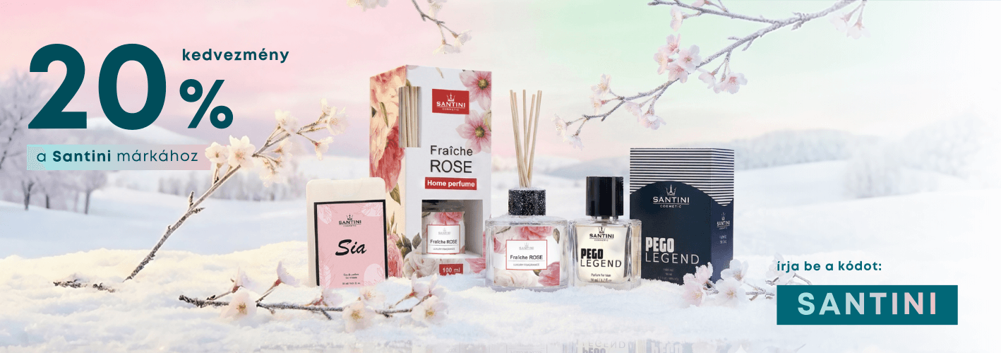 Santini kedvezmény - kedvezmény parfümökr és kozmetikumokra | e-santini.hu
