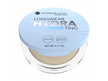 Hypoallergenic Longwear Hydrating Powder (Odstín 03 Natural)