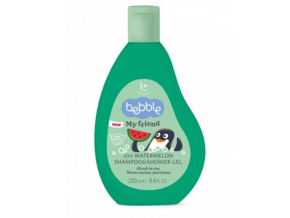 2302 1 bebble shampoo shower gel watermelon 250 ml sampon a sprchovy gel meloun
