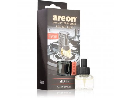 Autóillat AREON CAR Black Edition - Silver - Illatfeltöltés 8 ml