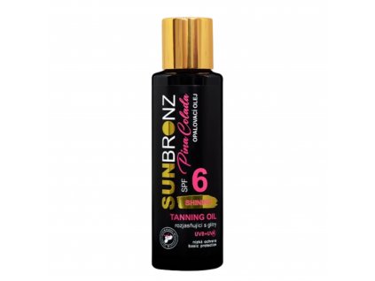 Napozóolaj SUN BRONZ SPF 6 csillogó hatással - Piña Colada