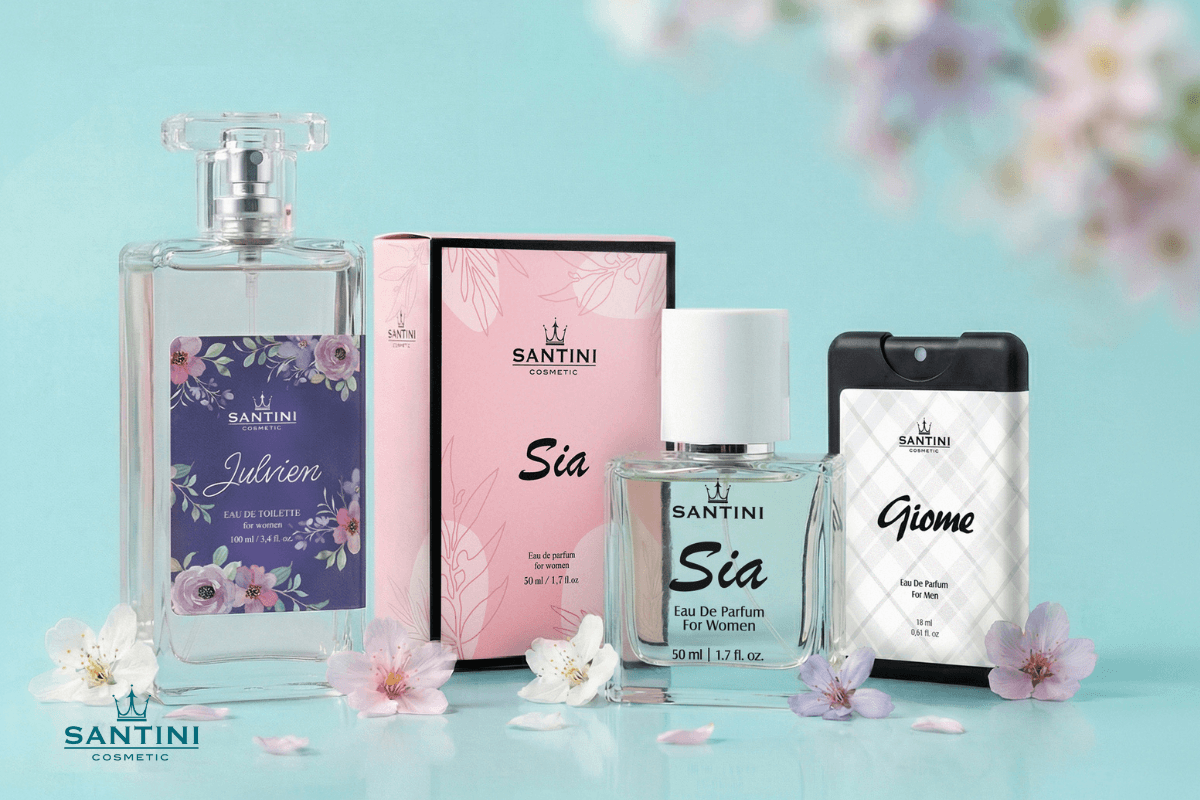 Objavte svieže jarné parfumy Santini