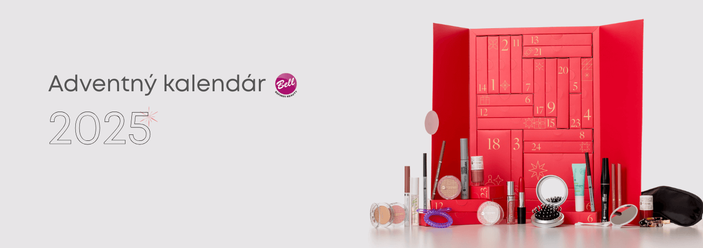 Bell Hypoallergenic Adventný kalendár 2025 – 24 kozmetických prekvapení pre citlivú pleť