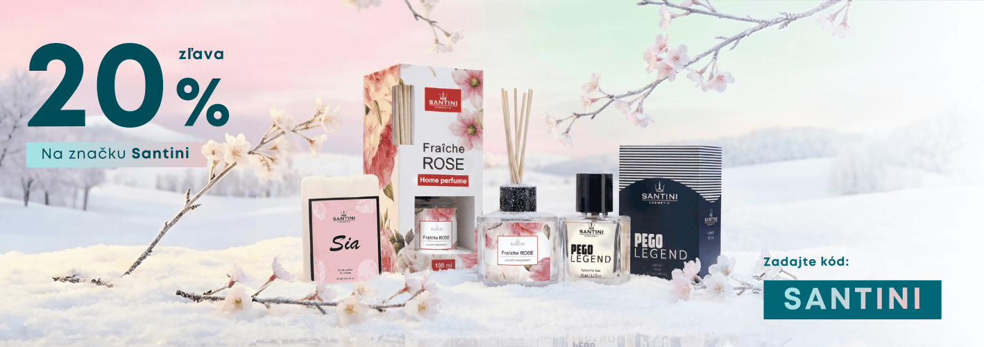 Santini zľava - zľava na parfumy a kozmetiku | e-santini.sk