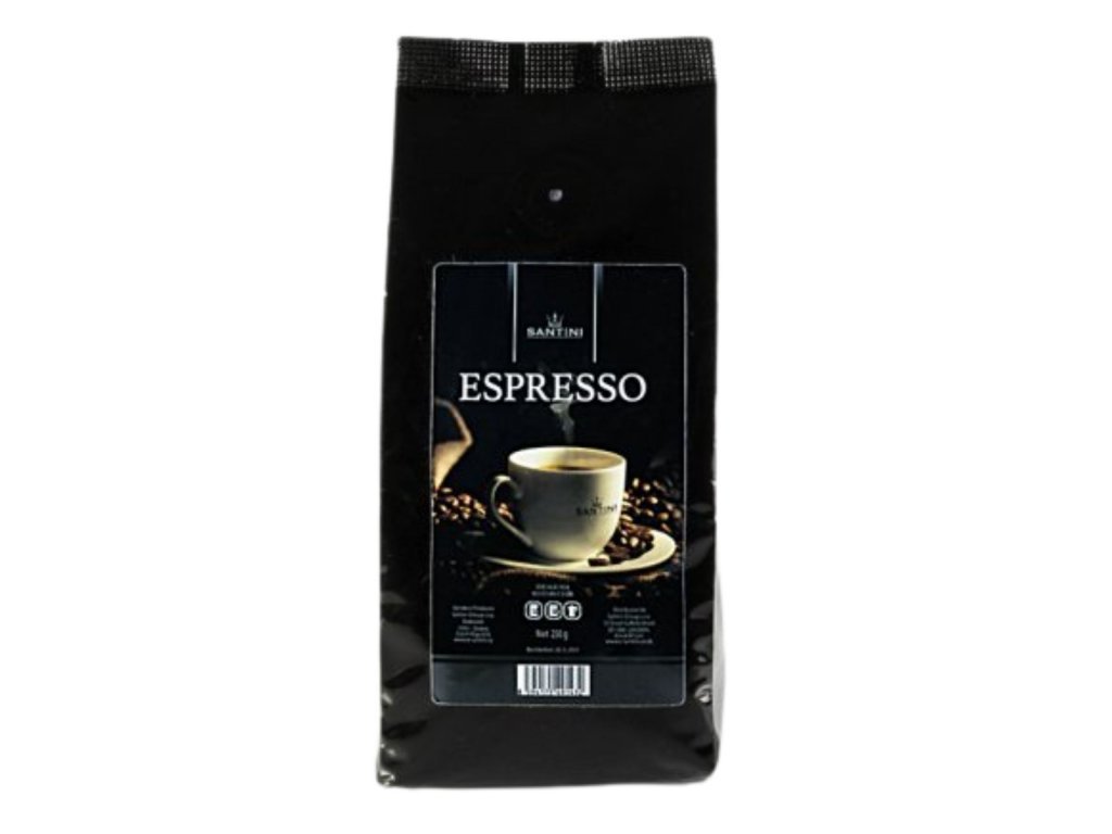 Santini espresso - mletá káva, 250g sáčok