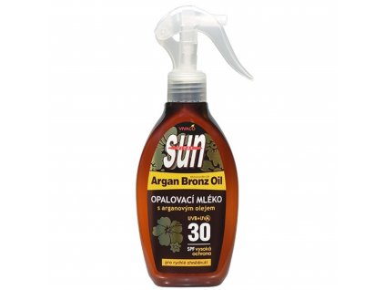 Opaľovacie mlieko s BIO arganovým olejom, SPF 30 SUN VITAL