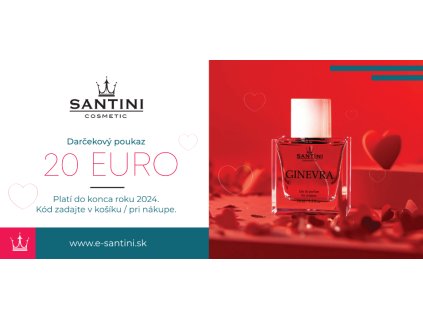 SANTINI darčekový poukaz (Hodnota poukazu 60 €)