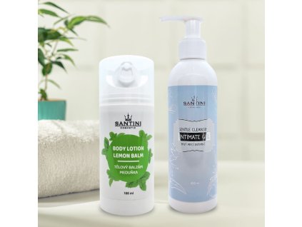 Přírodní péče o tělo pro dámy - Tělový balzám a intimní gel