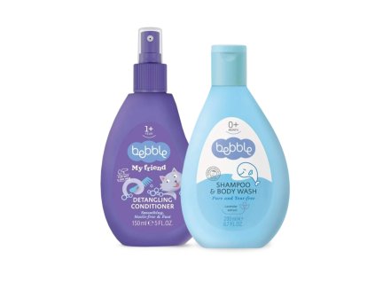 Dětský zvýhodněný set - Šampon a mycí gel s levandulí & Dětský kondicionér