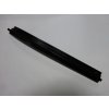 Zadní koncový díl okapní hliníkové lišty - pravý / černý