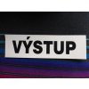 Nalepovací symbol - VÝSTUP