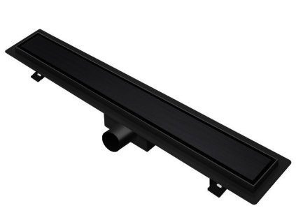 Odtokový sprchový žlab 1H - 600mm černý