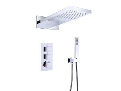 Podomítková sprchová souprava S-1159 chrom