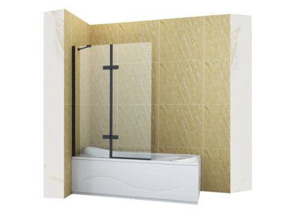 pol pl PARAWAN NAWANNOWY GARETT 2 SKRZYDLOWY 100X150 FIX CZARNY 2390 3