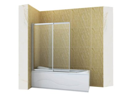 pol pm PARAWAN NAWANNOWY SPENCER 2 SKRZYDLOWY 120X150 ROZSUWANY CHROM 2411 2