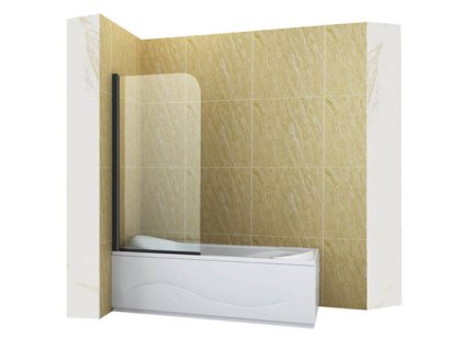 pol pm PARAWAN NAWANNOWY MARION 1 SKRZYDLOWY 70X140 RUCHOMY CZARNY 2395 5