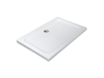 pol pm BRODZIK PRYSZNICOWY PROSTOKATNY SLIM 120x80 BIALY 2481 3