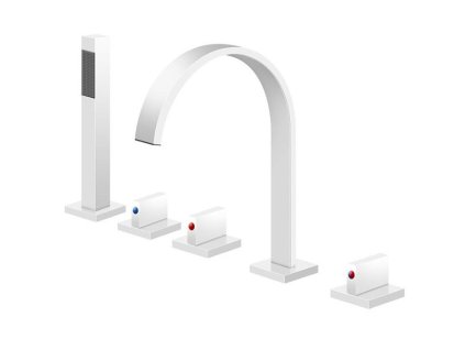 Vanová baterie 5- ti otvorová instalace S-1061 chrom