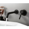Podomítková umyvadlová baterie S-1077B černá