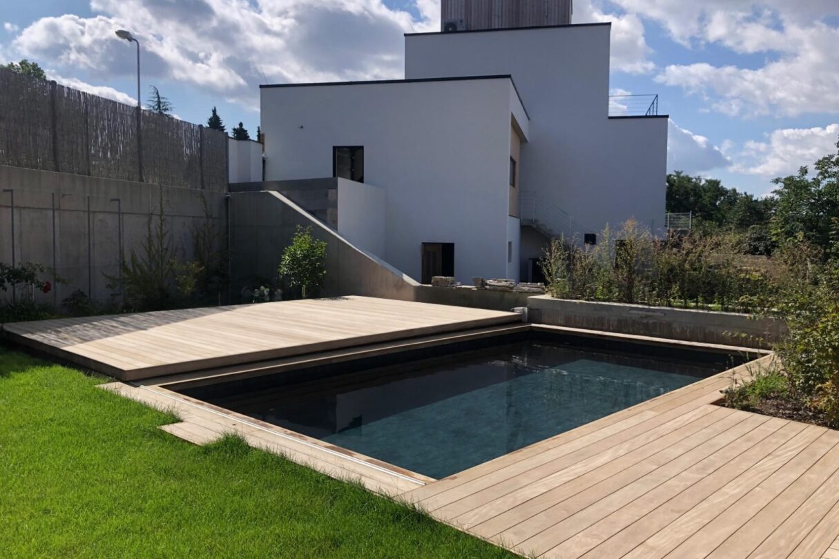 Montáž zastřešení Slide Wood