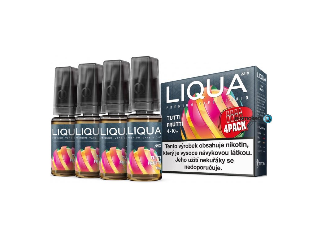 4pack tutti frutti 10ml3mg